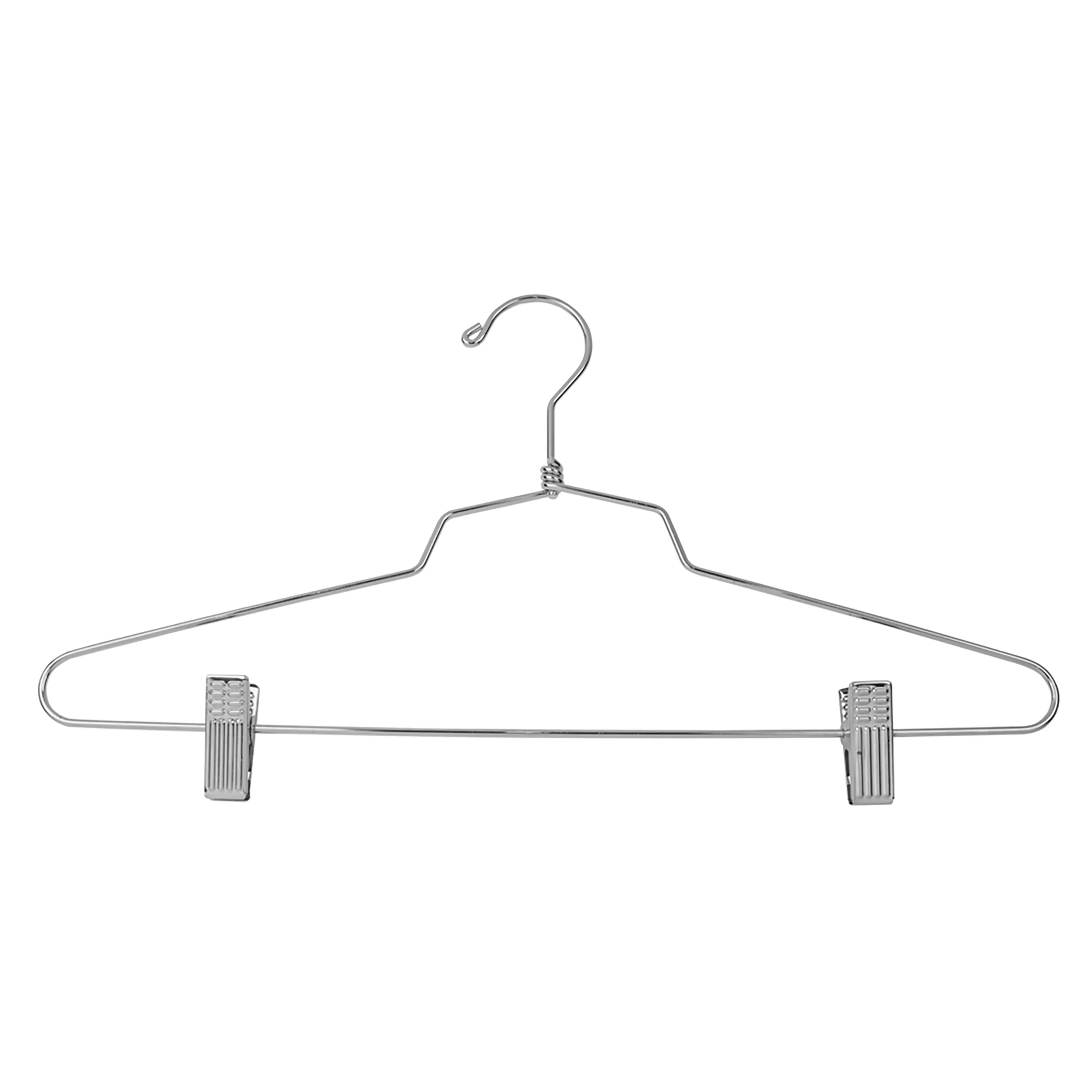 16" Steel Combination Hanger w/ Vinyl Cushion Clips and Regular Hook