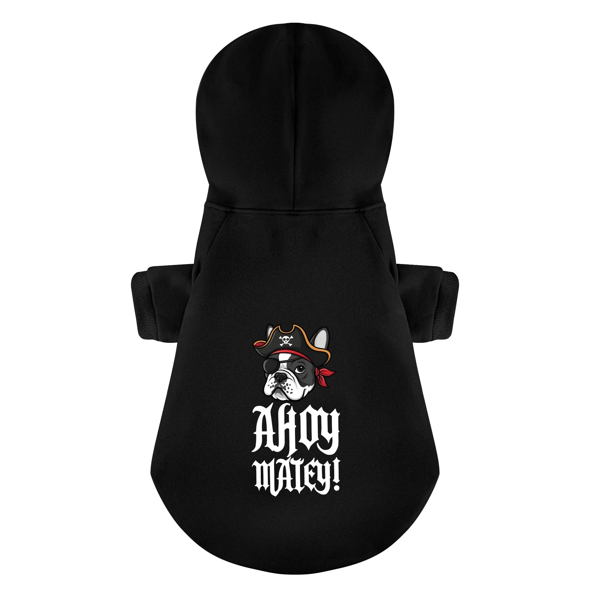 Ahoy, matey! - Personalized French Bulldog Hoodies with Funny Quotes – Stylish, Cozy, and Premium 100% Cotton