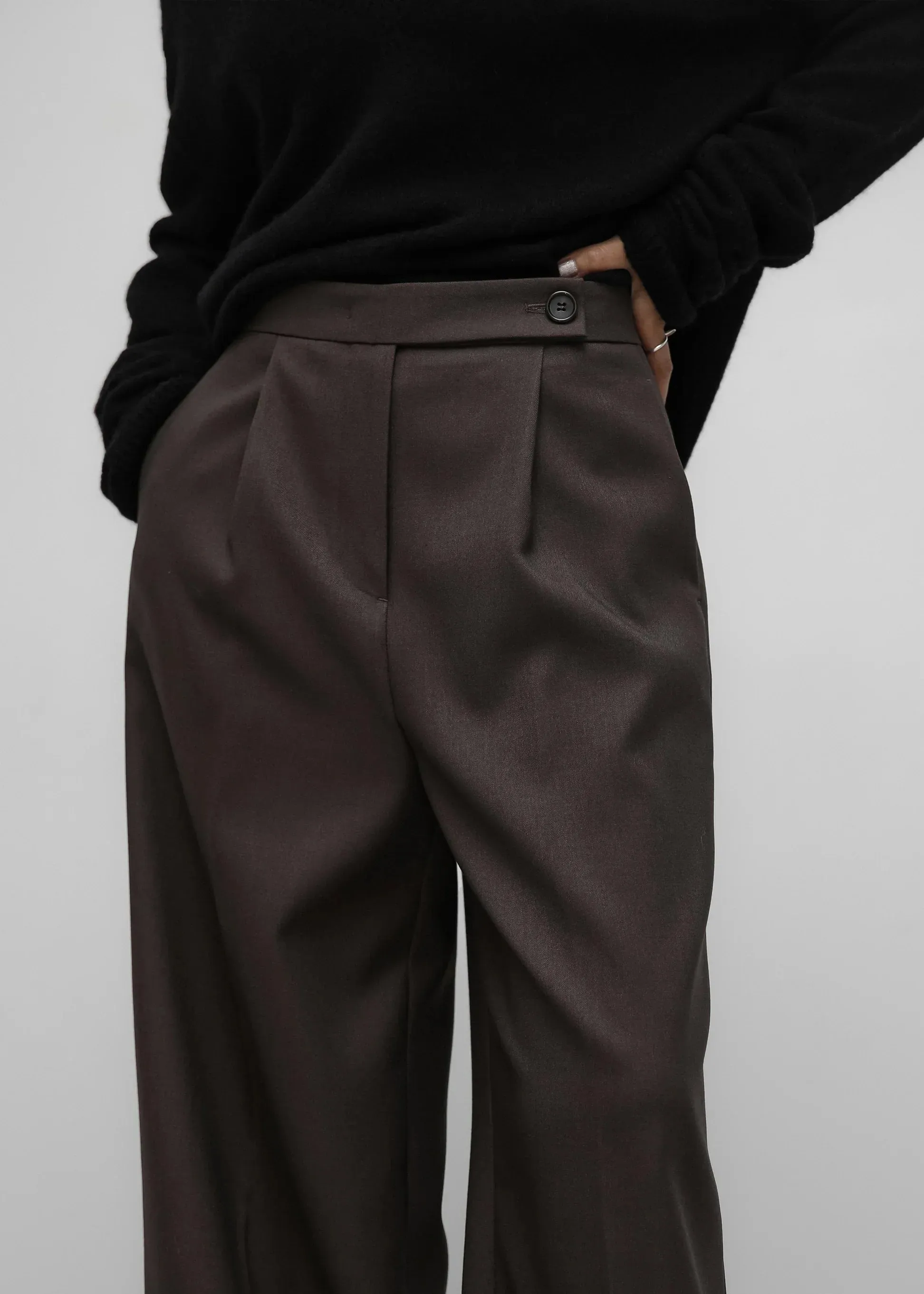 Anastasia - Classic Wide Leg Trousers