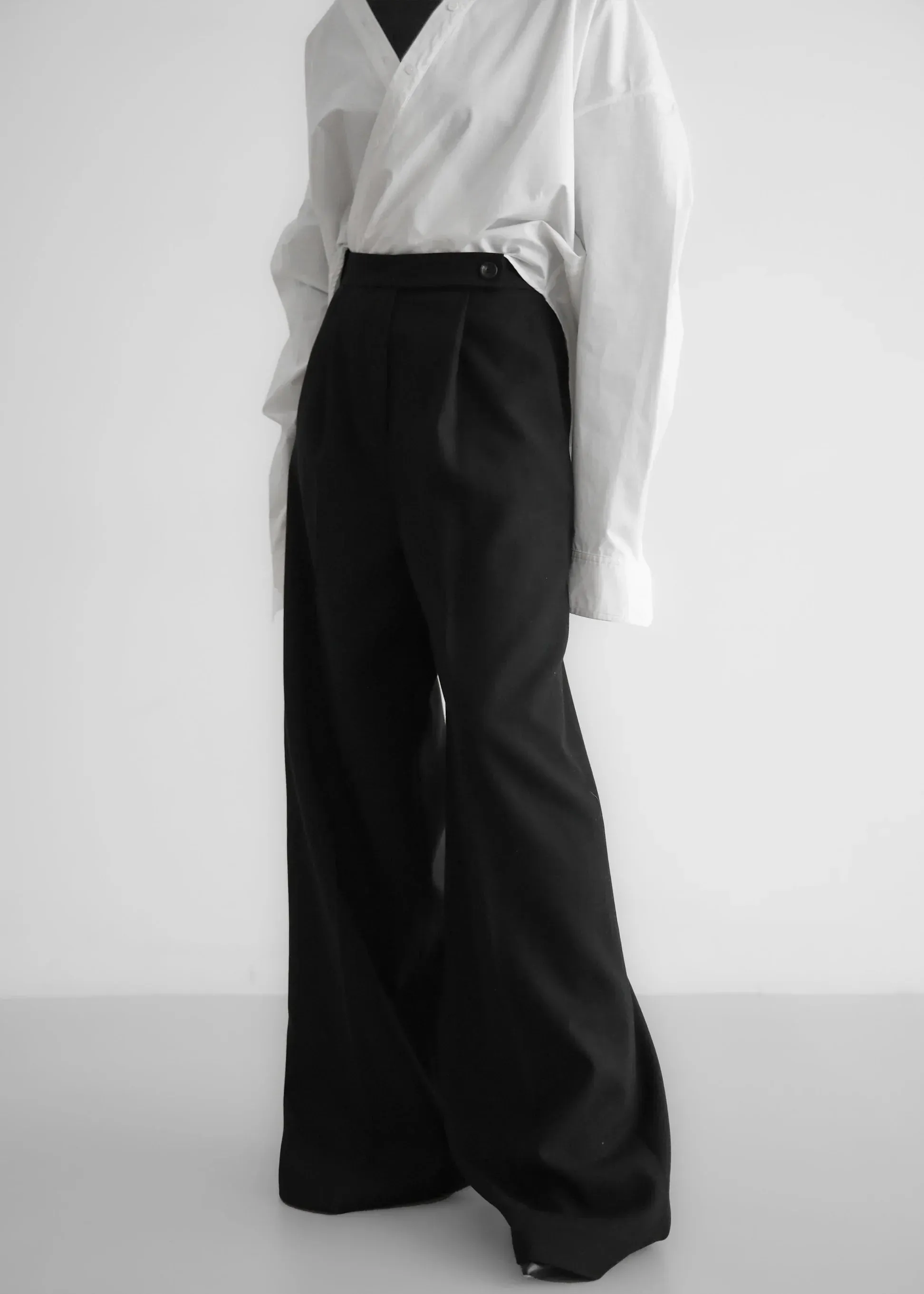 Anastasia - Classic Wide Leg Trousers