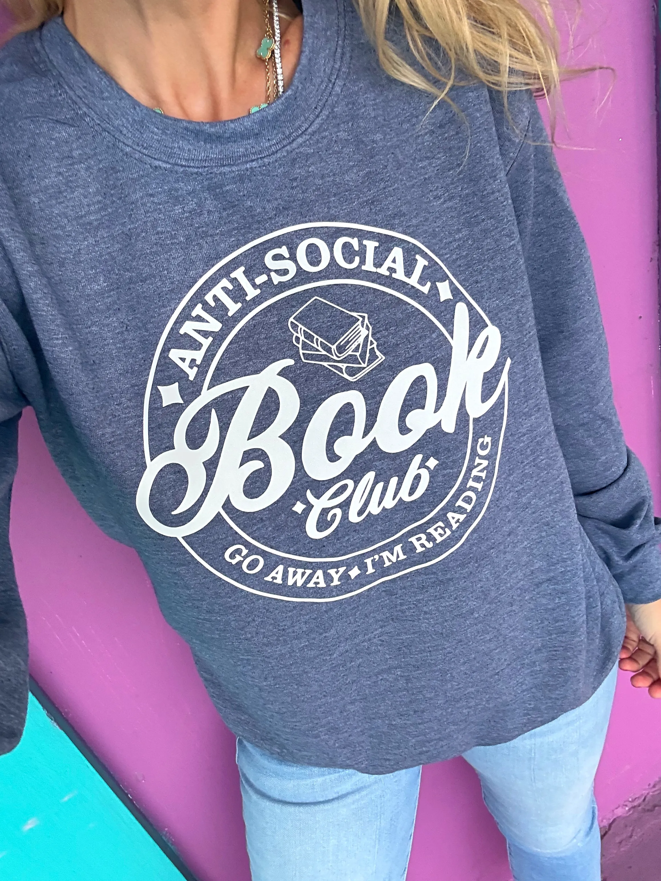 Anti-Social Book Club Sweatshirt