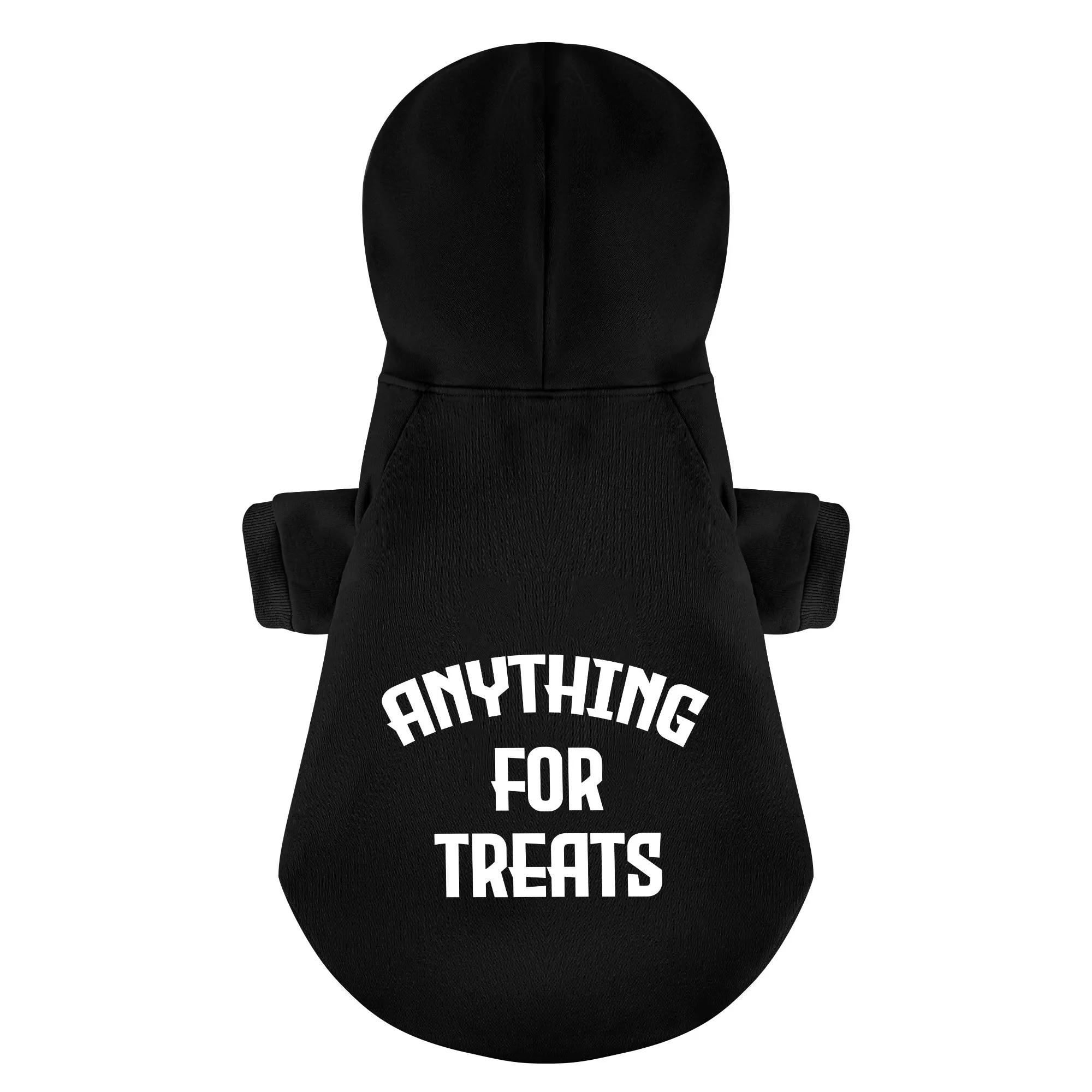 ANYTHING FOR TREATS -  Personalized French Bulldog Hoodies with Funny Quotes – Stylish, Cozy, and Premium 100% Cotton