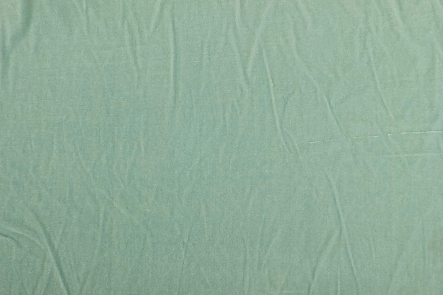 Aqua Blue Plain Velvet Fabric