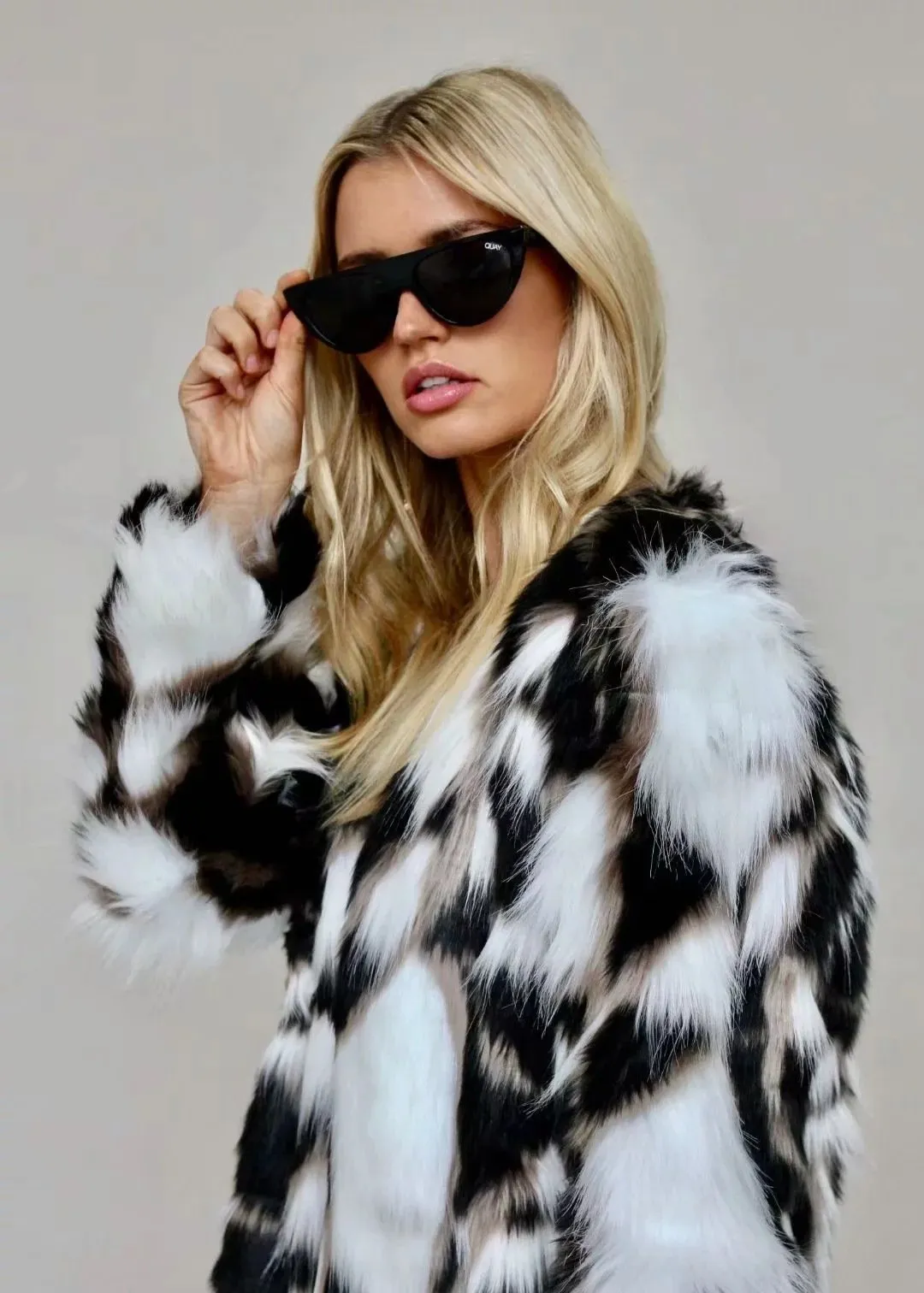 Autumn Winter New Short Imitation Fox Fur Coat