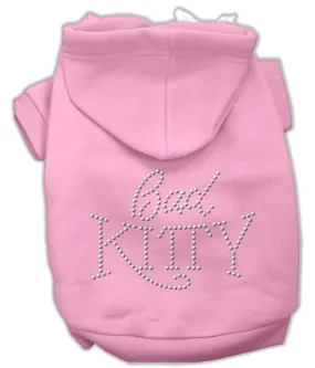 Bad Kitty Rhinestud Hoodie Pink XXXL(20)