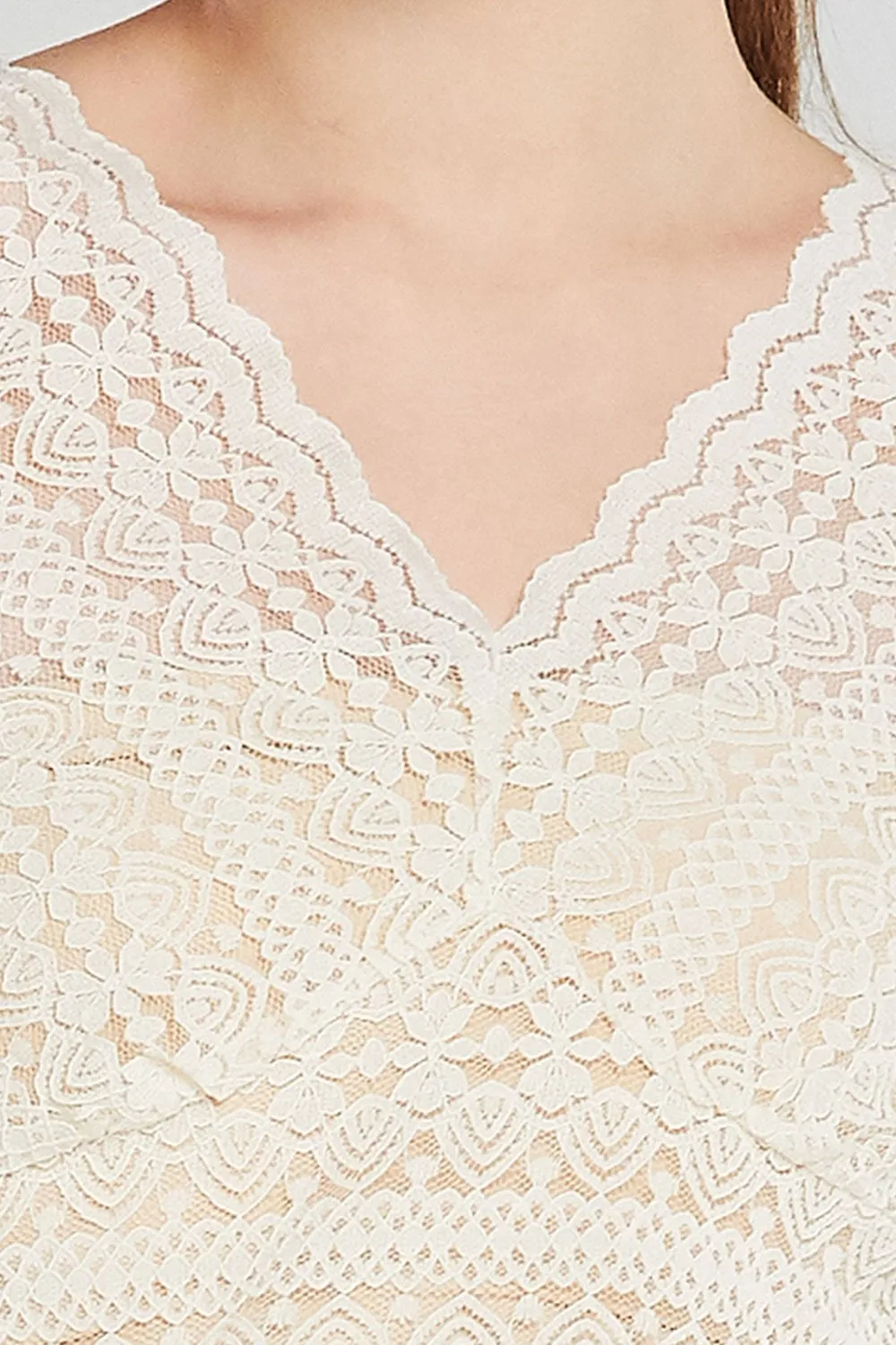 Brielle Sheer Lace Top