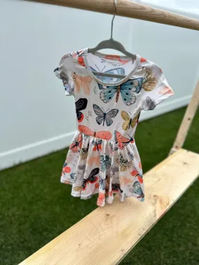 Butterfly Twirl Tshirt Dress