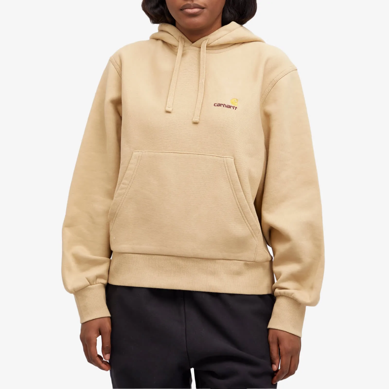 Carhartt Wip Hd American Script Sweatshirt, beige