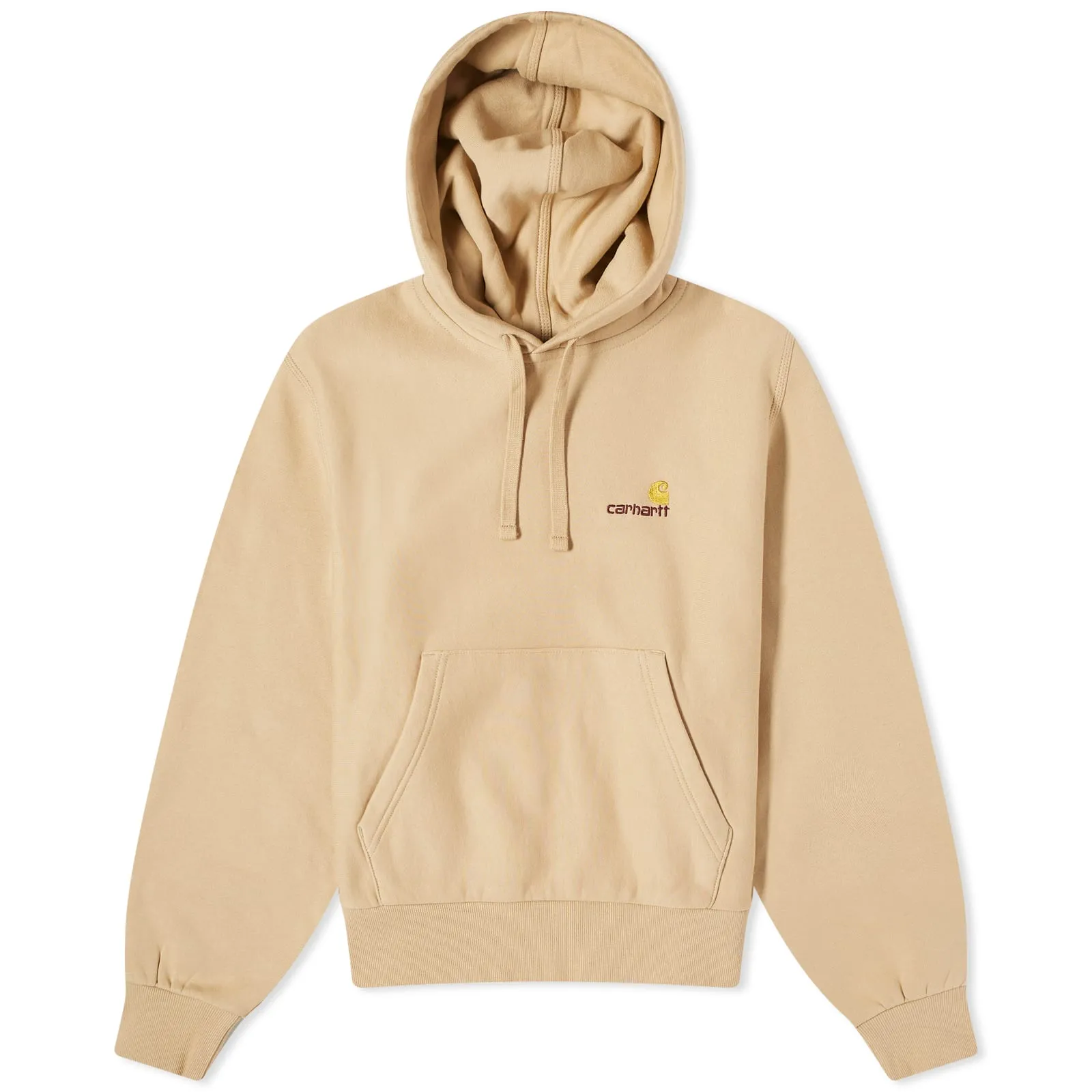 Carhartt Wip Hd American Script Sweatshirt, beige