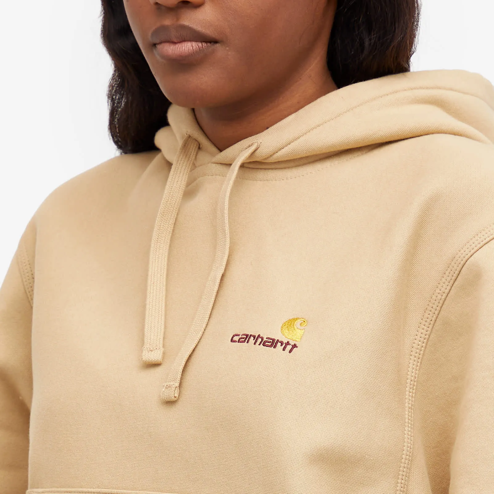 Carhartt Wip Hd American Script Sweatshirt, beige