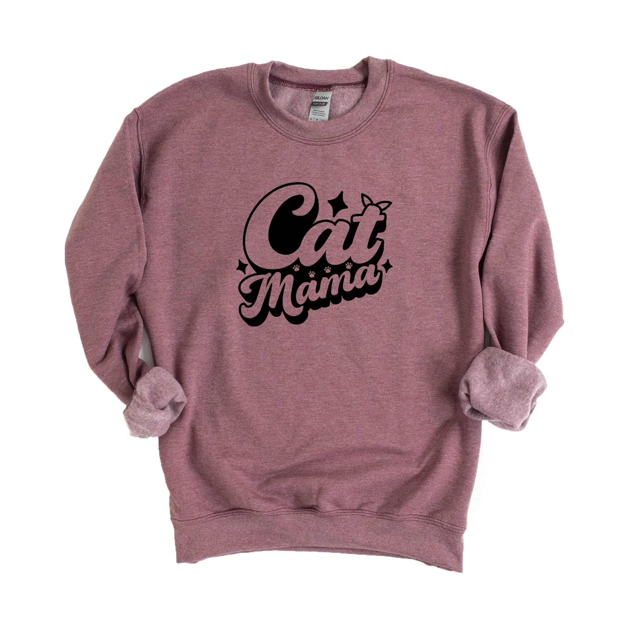 Cat Mama Bold | Plus Size Sweatshirt