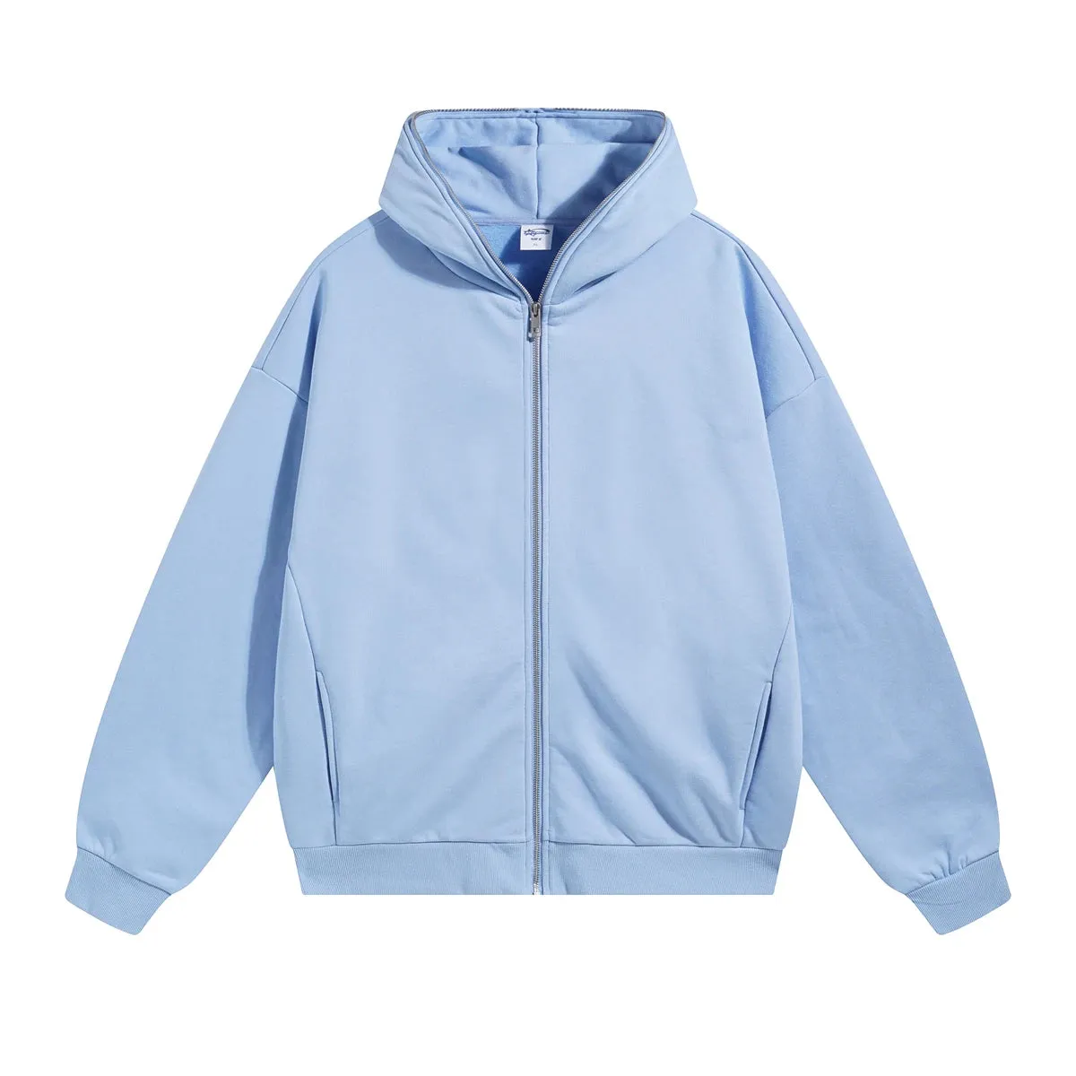 Cozy Comfort: Fleece-Lined Zipper Hoodie