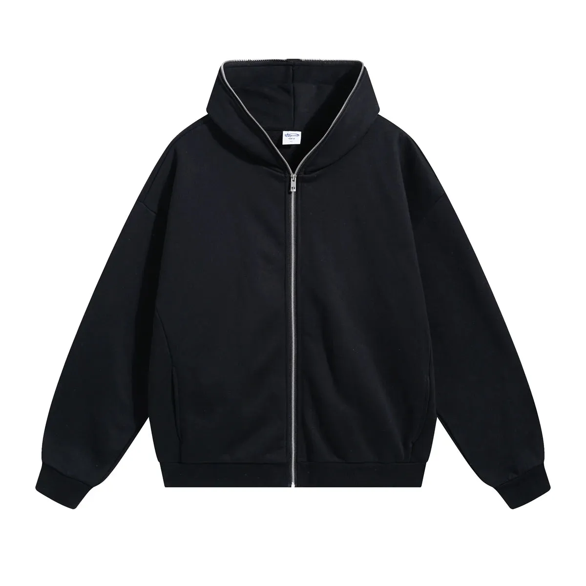 Cozy Comfort: Fleece-Lined Zipper Hoodie