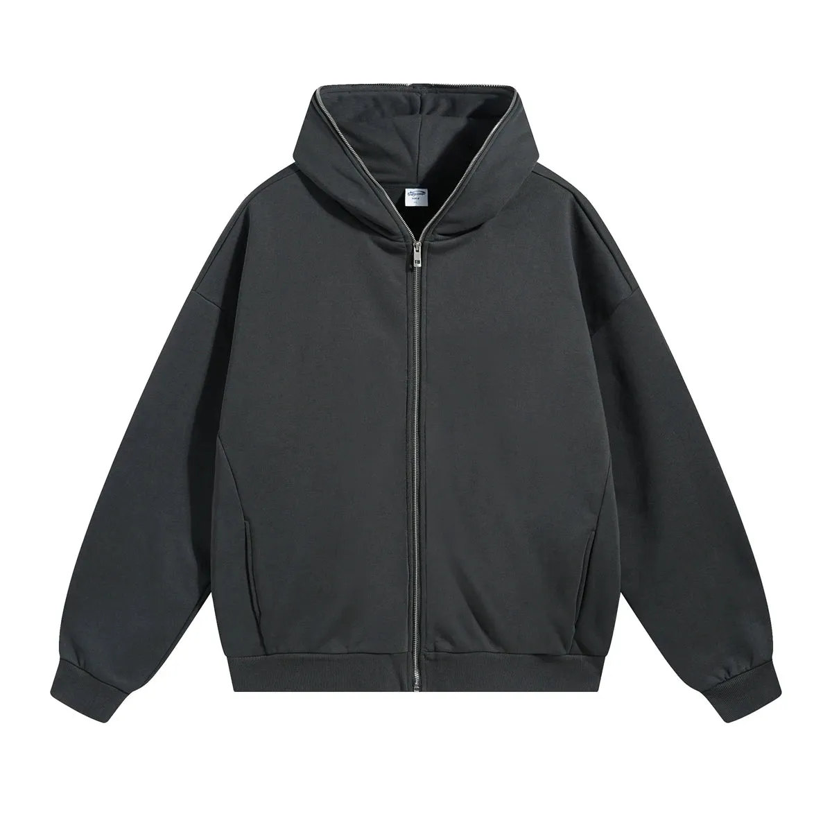 Cozy Comfort: Fleece-Lined Zipper Hoodie