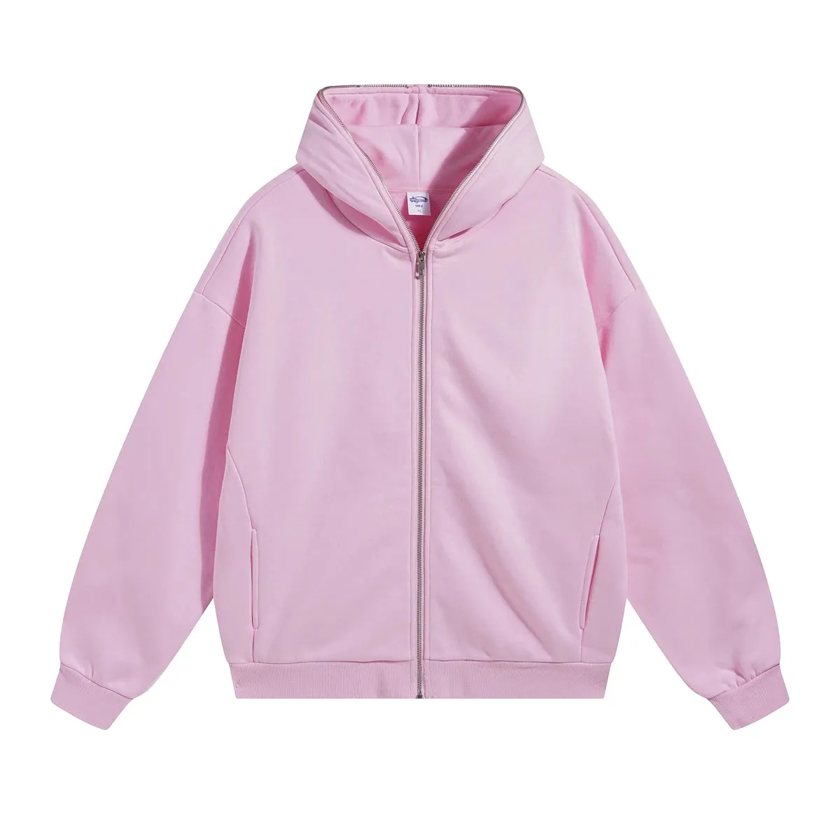 Cozy Comfort: Fleece-Lined Zipper Hoodie