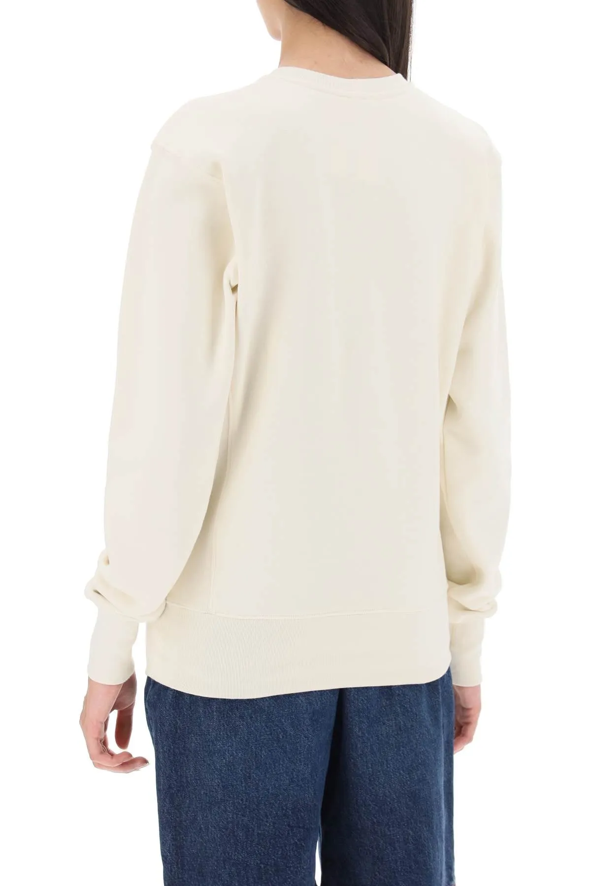 crew-neck sweatshirt