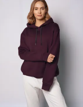 Deep Purple Plum Cozy Hoodie