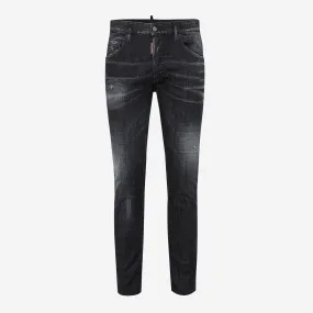 DSquared2 Black Easy Wash Skater Jeans