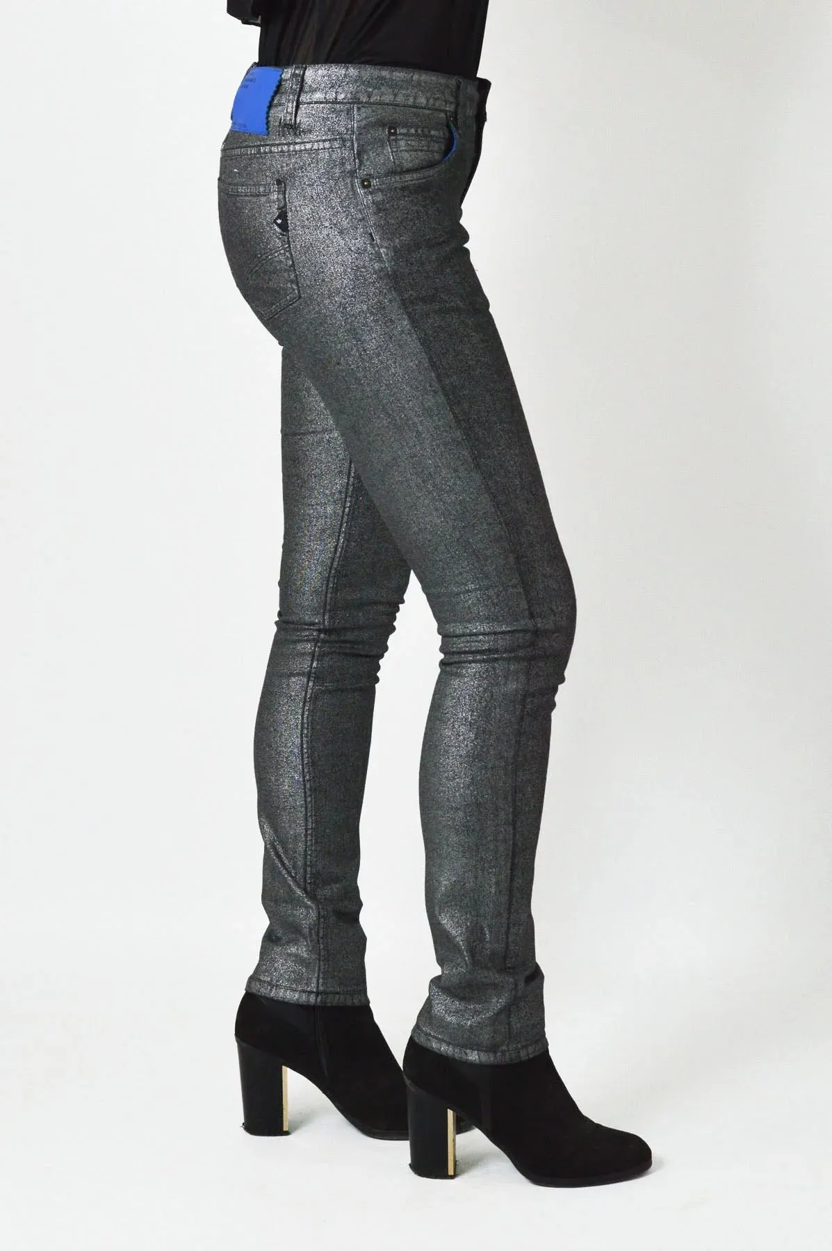 Easy Five Silver Grey Jeans