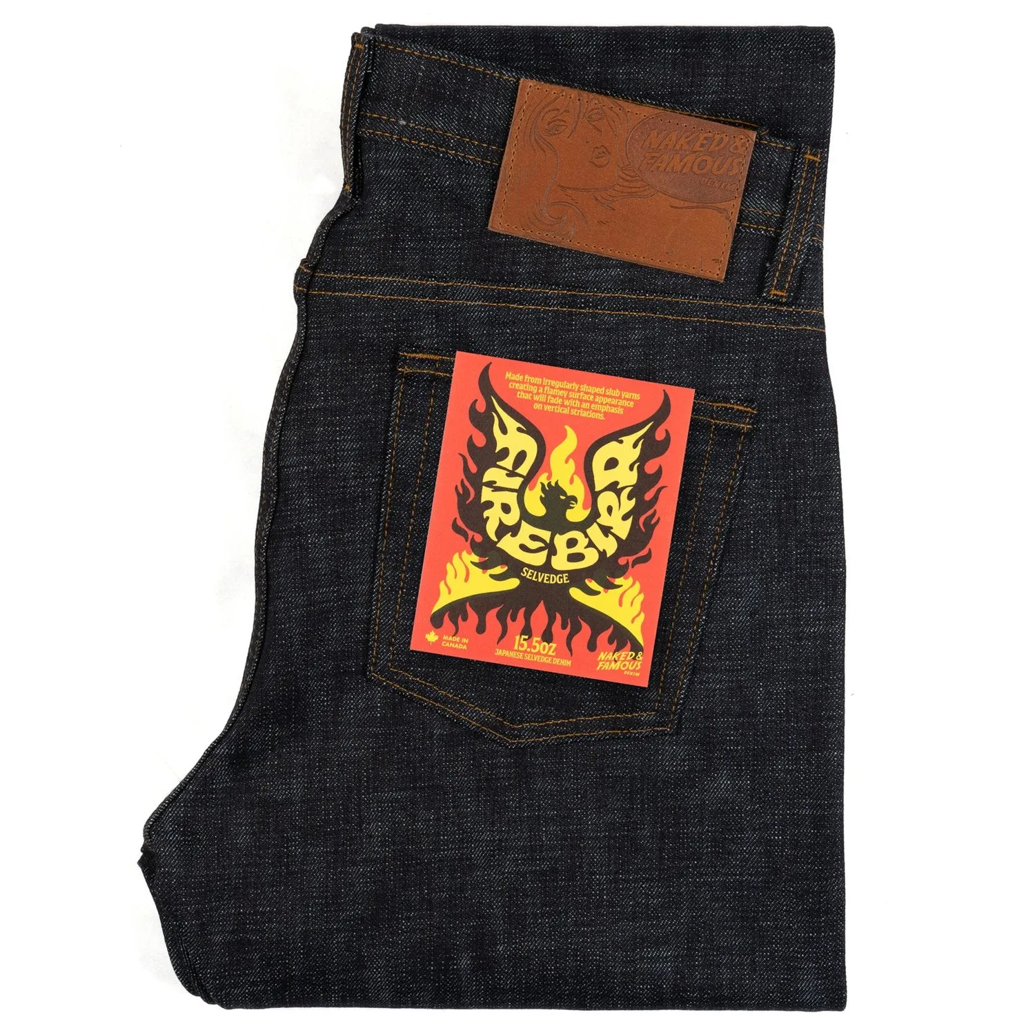 Easy Guy - Fire Bird Selvedge Indigo