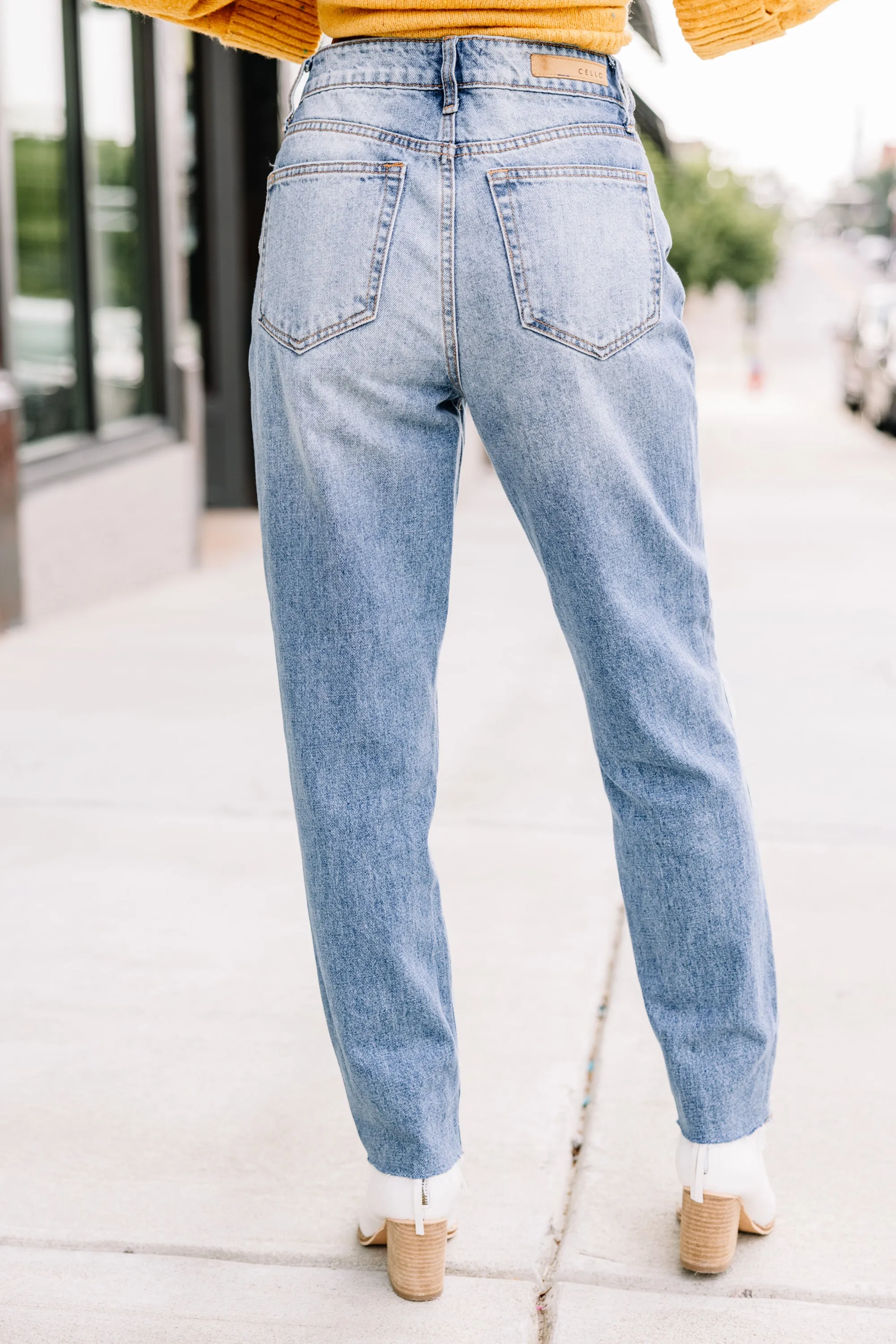 Easy To Love Medium Wash Crop Jeans