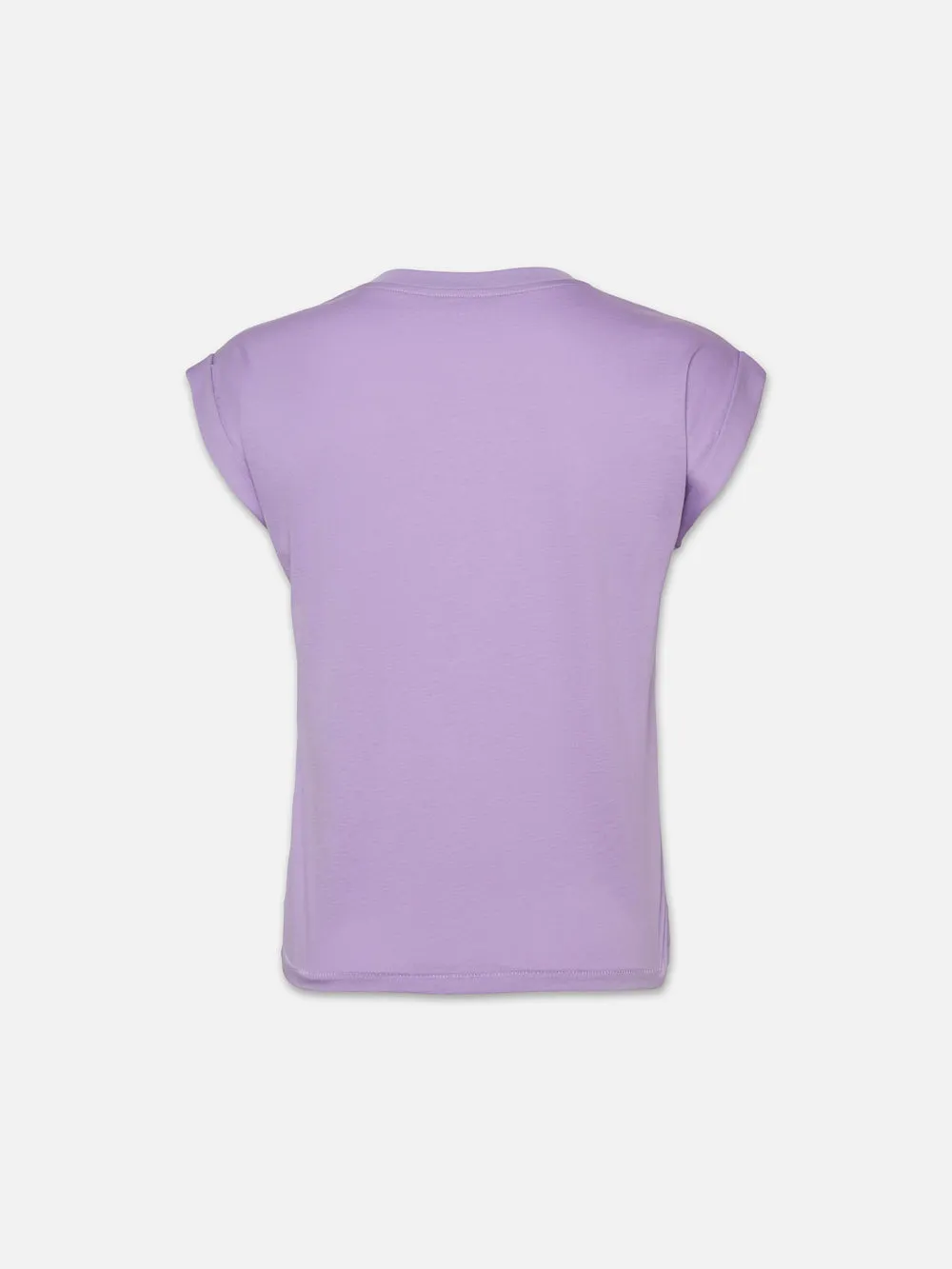 Easy V-Neck Tee -- Lilac