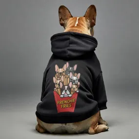 Frenchie fries- Personalized French Bulldog Hoodies with Funny Quotes – Stylish, Cozy, and Premium 100% Cotton