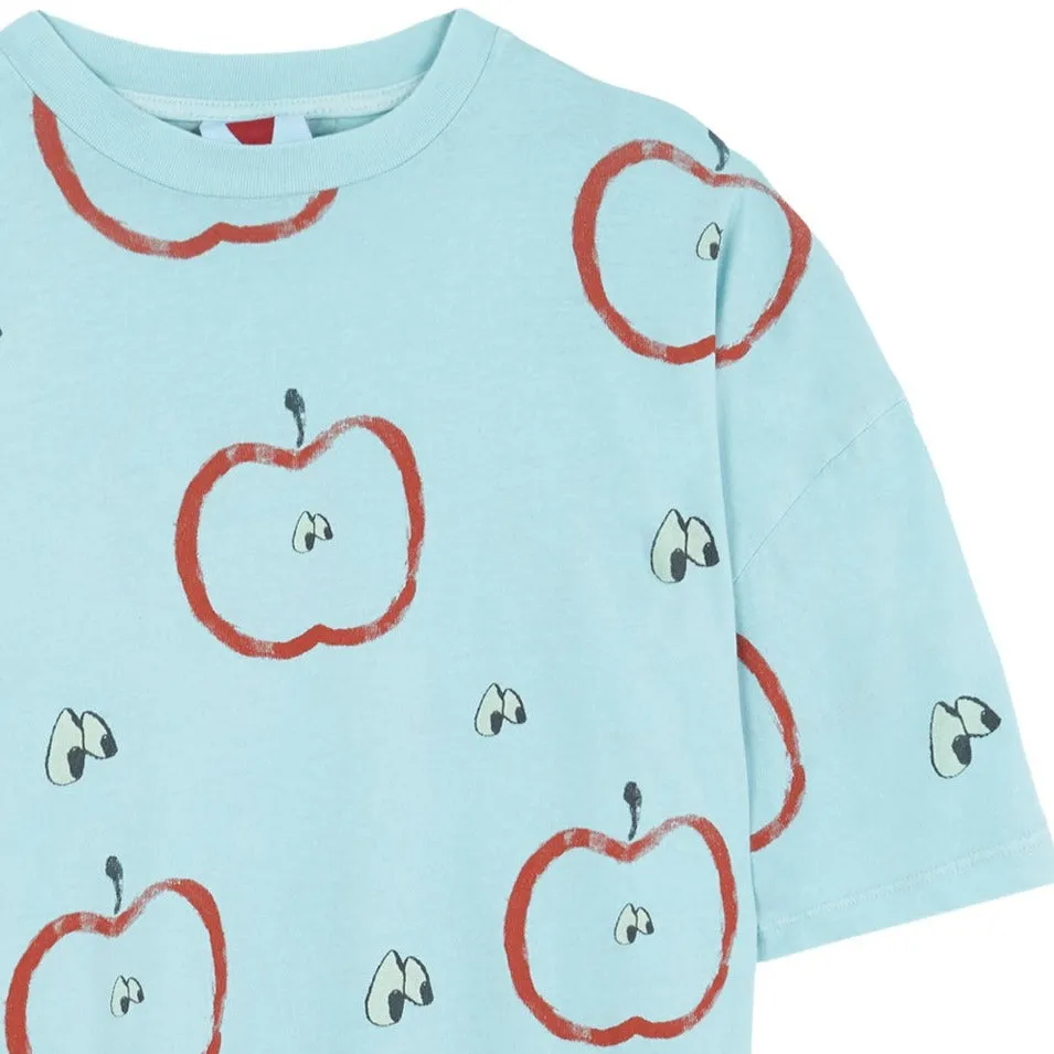 Fresh Dinosaurs Look Apple Dress (blue)