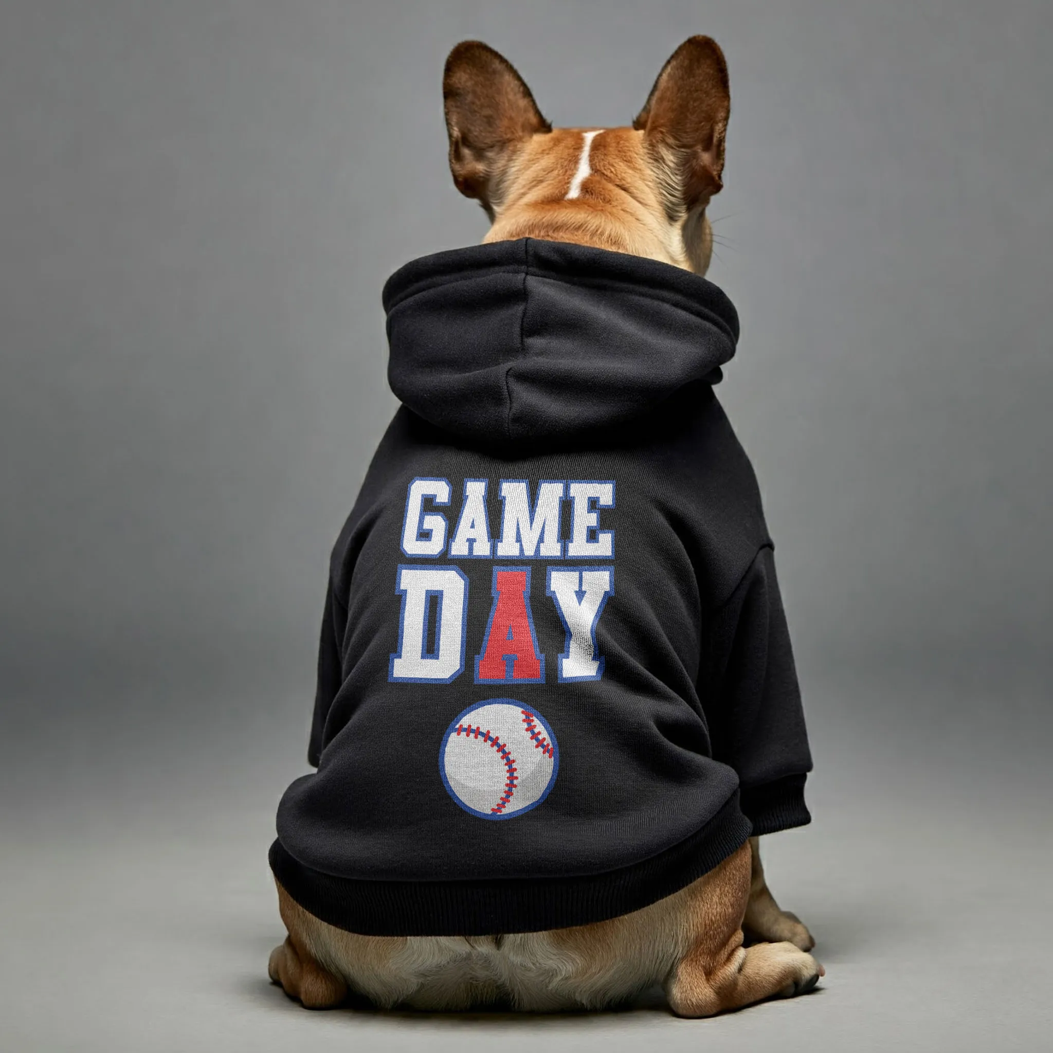 GAME DAY - Personalized French Bulldog Hoodies with Funny Quotes – Stylish, Cozy, and Premium 100% Cotton