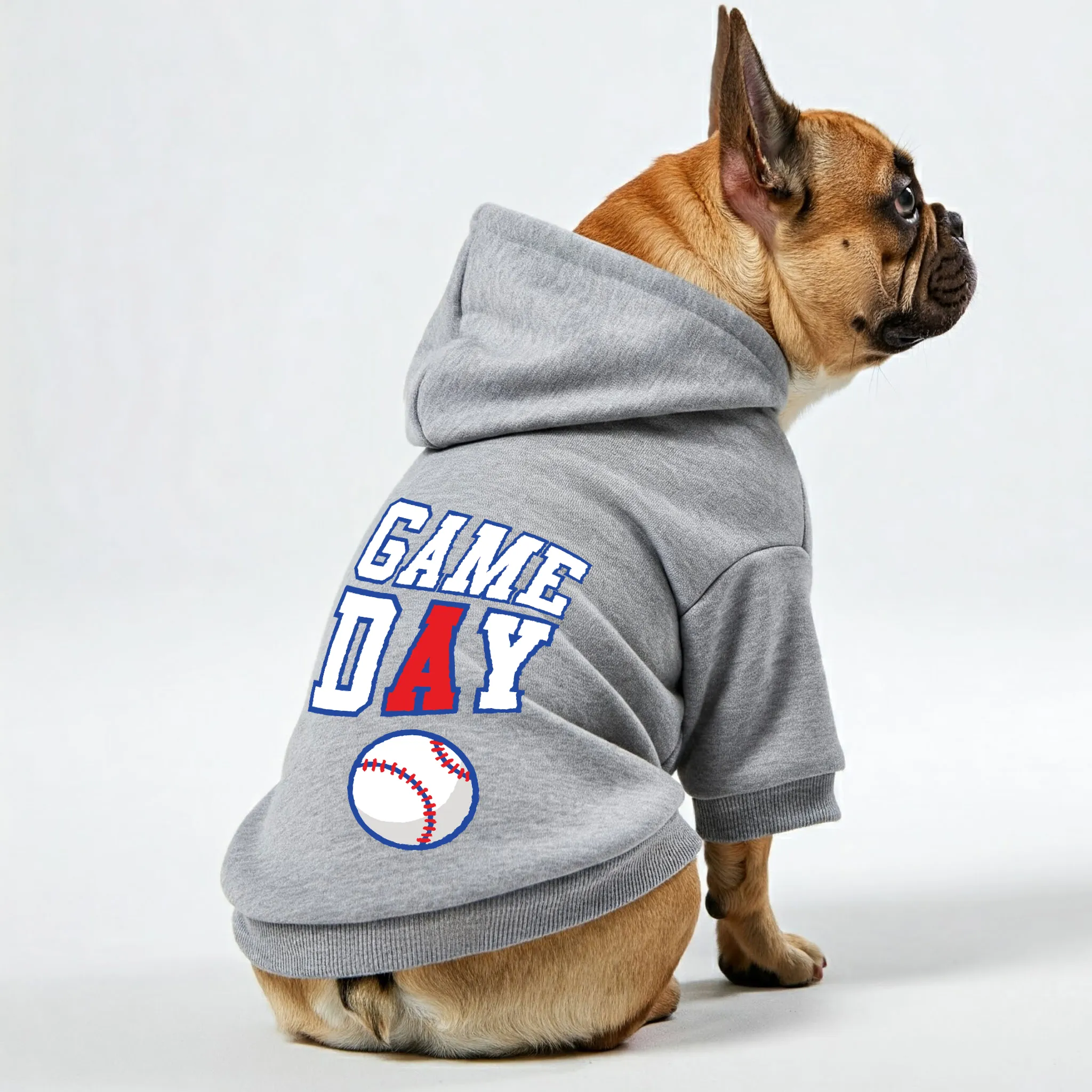 GAME DAY - Personalized French Bulldog Hoodies with Funny Quotes – Stylish, Cozy, and Premium 100% Cotton