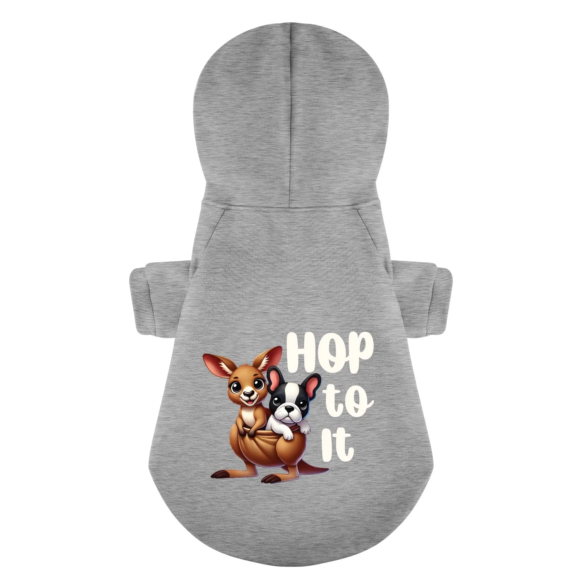 Hop to It - Personalized French Bulldog Hoodies with Funny Quotes – Stylish, Cozy, and Premium 100% Cotton