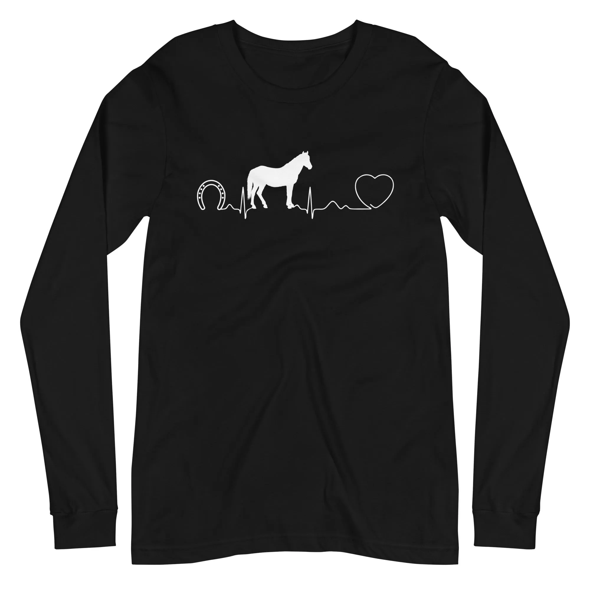 Horse Pulse Unisex Premium Long Sleeve T-Shirt