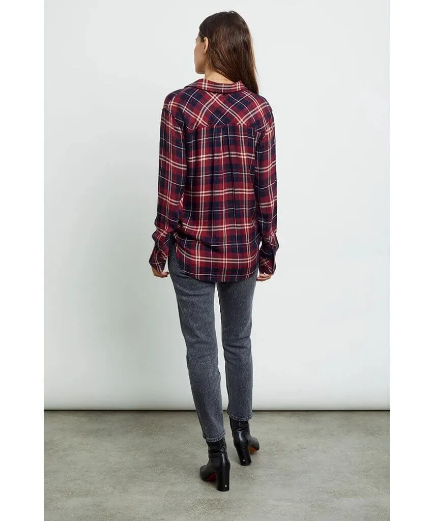 Hunter Indigo Flannel