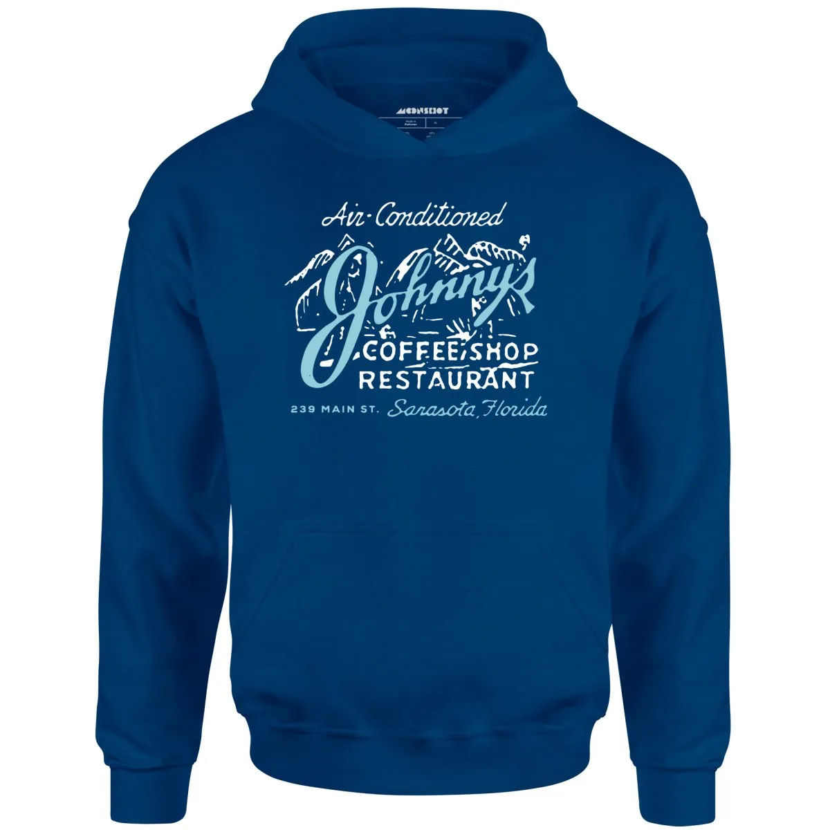 Johnny's - Sarasota, FL - Vintage Restaurant - Unisex Hoodie