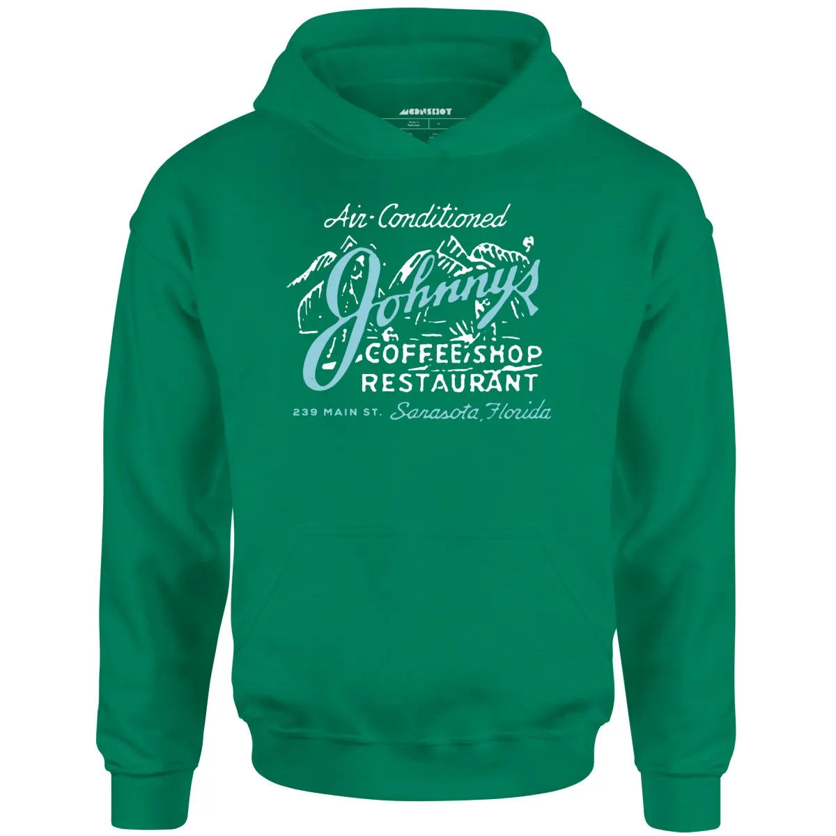 Johnny's - Sarasota, FL - Vintage Restaurant - Unisex Hoodie