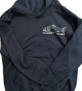 Kid’s Cordova Salmon Hooded Sweatshirts