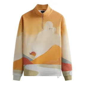 Kith For Columbia PFG Aura Quarter Zip Sweatshirt, Orange