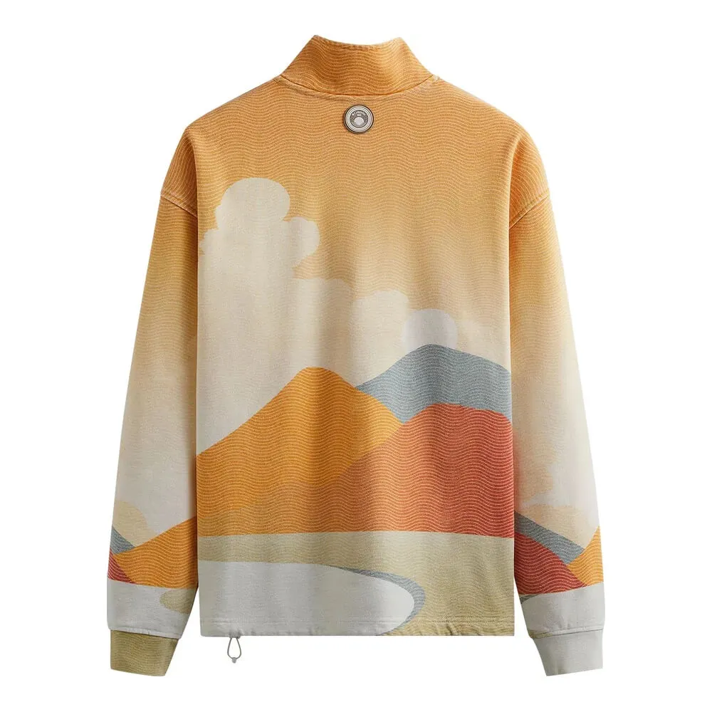 Kith For Columbia PFG Aura Quarter Zip Sweatshirt, Orange