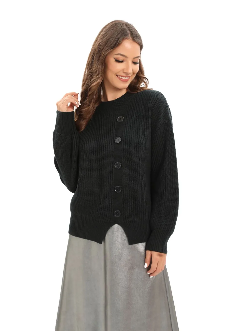 Long Sleeve Mix & Match Stylish Sweater