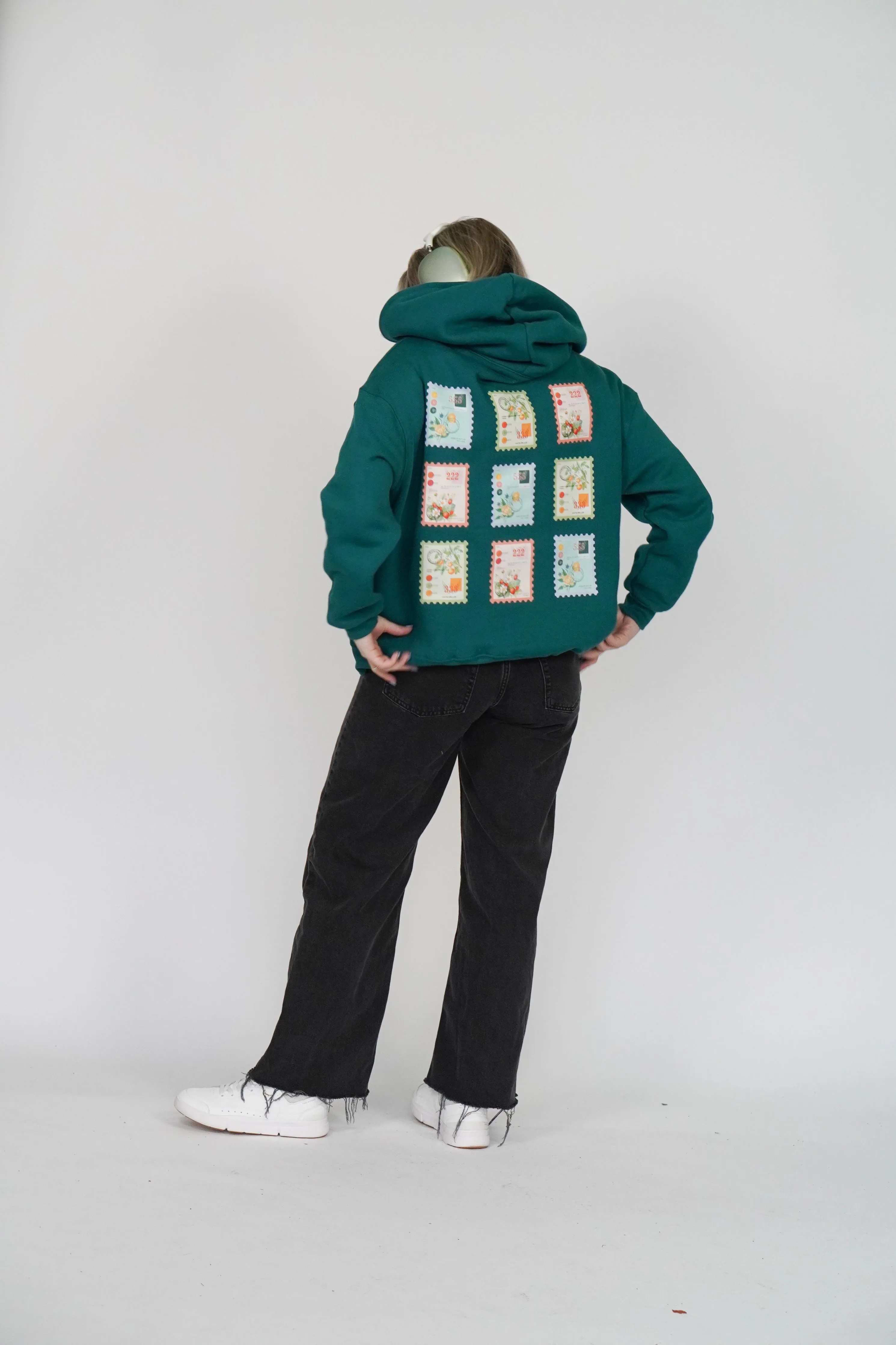 Mariposa Patchwork Stamp Hoodie