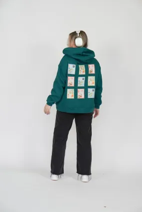 Mariposa Patchwork Stamp Hoodie