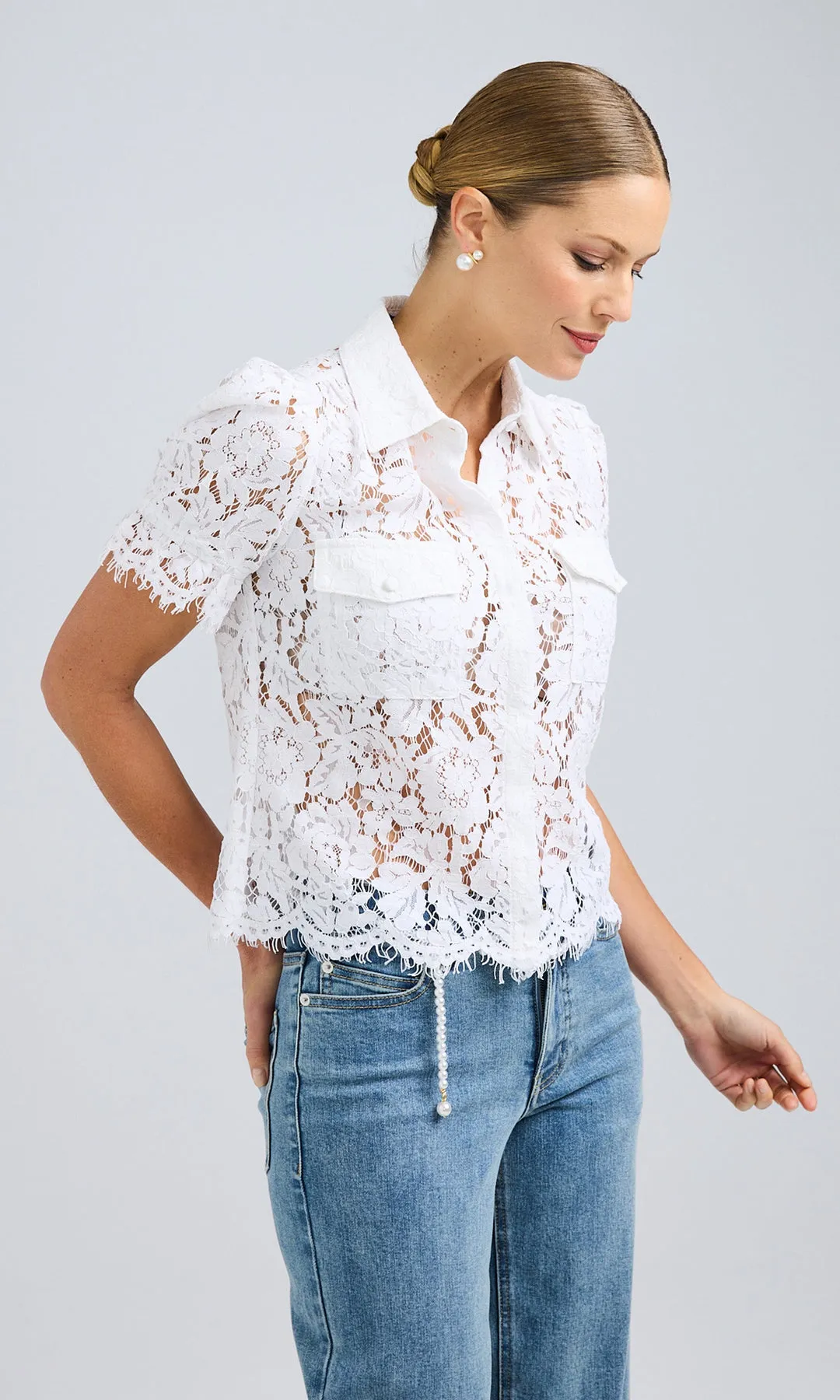 Mina Lace Shirt