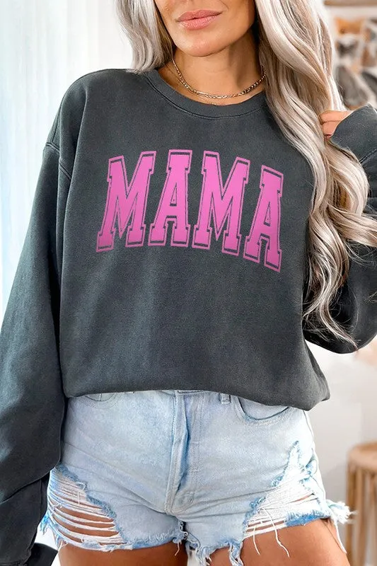 Pink Puff Comfort Colors Sweatshirt