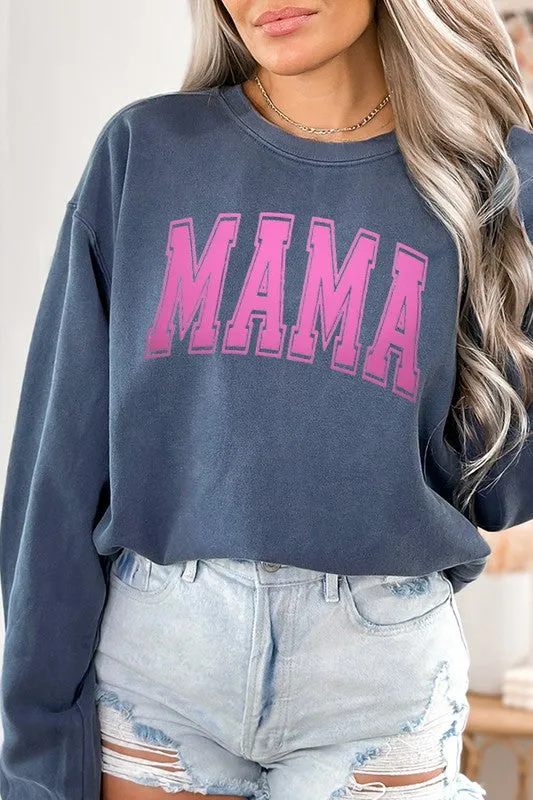 Pink Puff Comfort Colors Sweatshirt