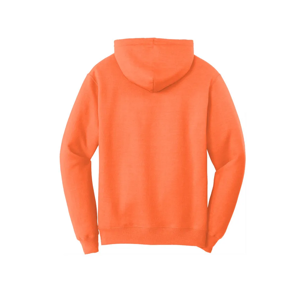 Port & Company® Core Fleece Pullover Hooded Sweatshirt - Neon Orange