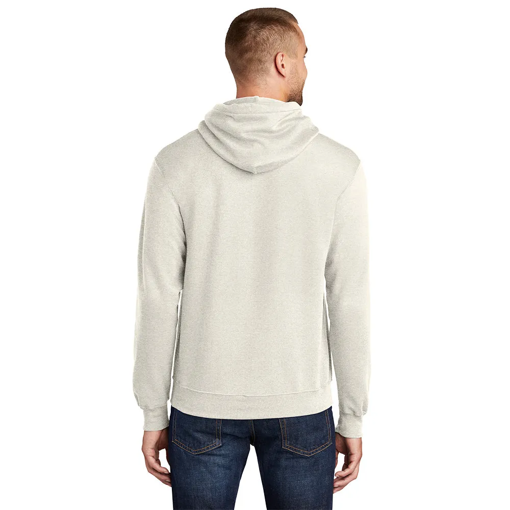 Port & Company® Core Fleece Pullover Hooded Sweatshirt - Oatmeal Heather