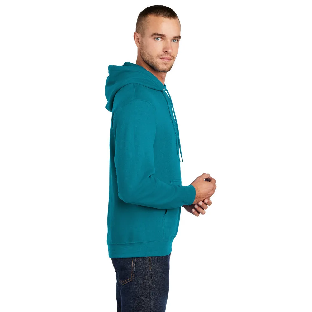 Port & Company® Core Fleece Pullover Hooded Sweatshirt - Teal