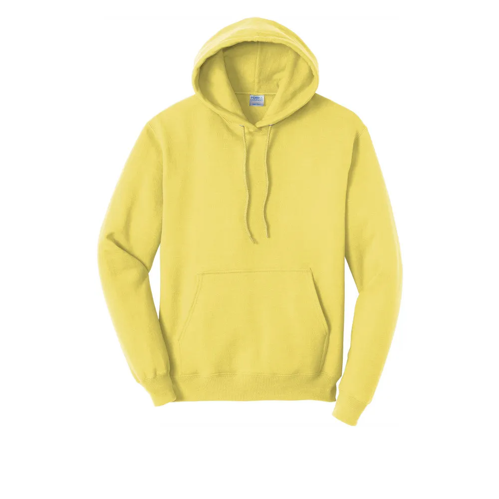 Port & Company® Core Fleece Pullover Hooded Sweatshirt - Yellow