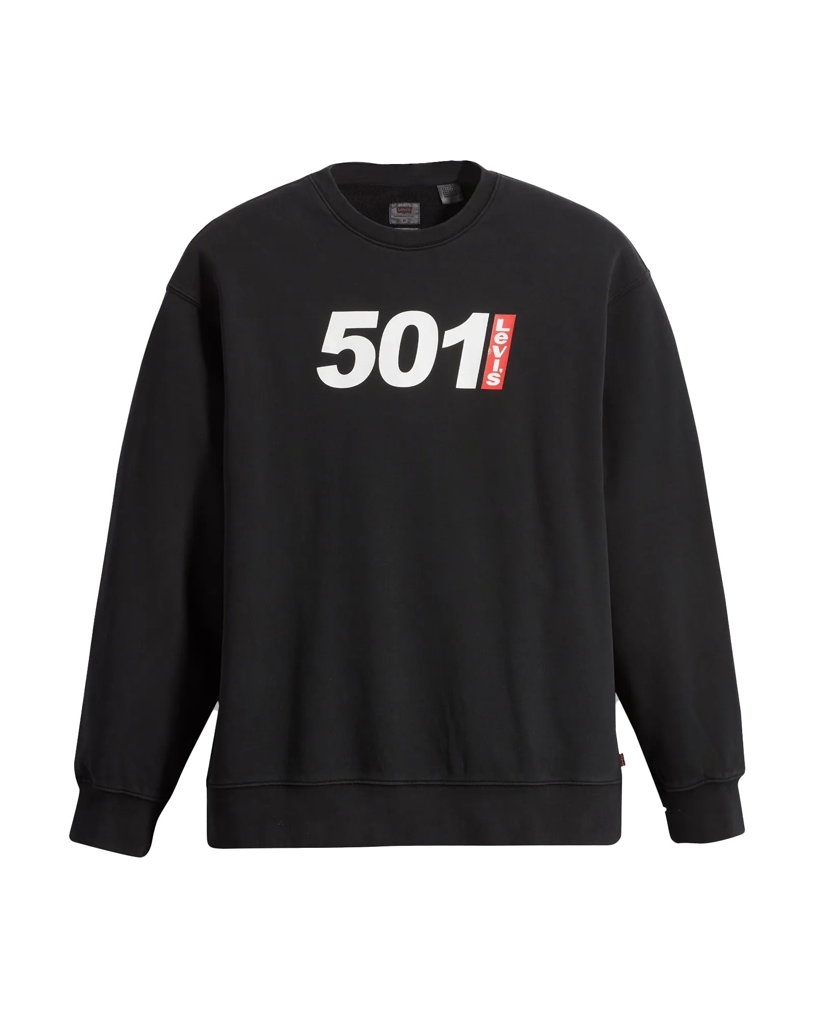 Relaxed Graphic 501® Sweatshirt in Caviar