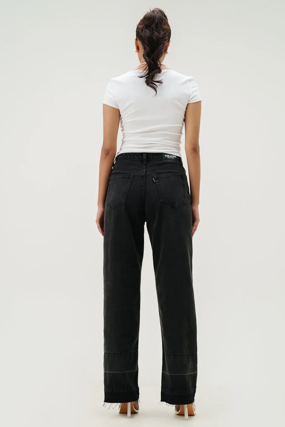 Shifted Shadow Straight Fit Jeans